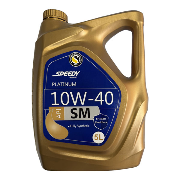 روغن موتور سپاهان مدل اسپیدی پلاتینیوم SM حجم 5 لیتر (10w-40)