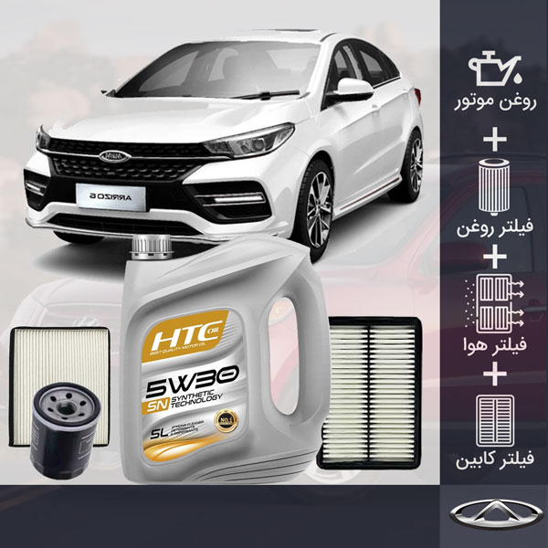 کیت کامل آریزو 6 توربو طلائی