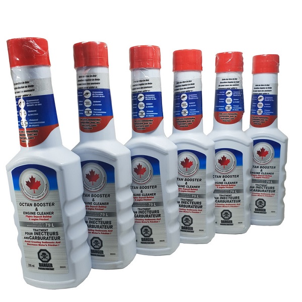 مکمل سوخت لوبریفینت کانادا مدل اکتان بوستر و شوینده حجم 250 میلی لیتر 6 عددی