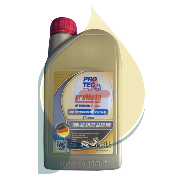 روغن موتور پروتک ProTec مدل SN JASO MB حجم 1 لیتر (10w-30)