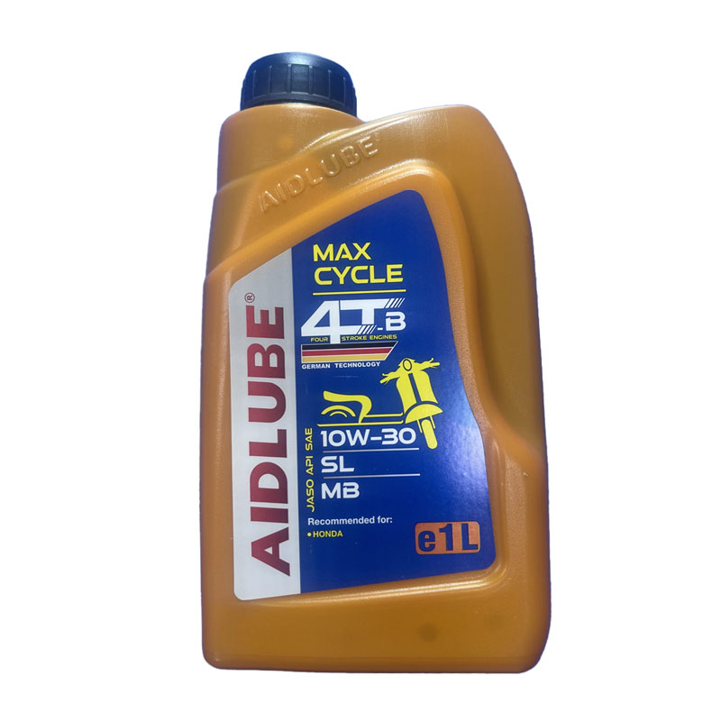 روغن موتور ایدلوب Aidlube مدل MAX Cycle JASO MB حجم 1 لیتر (10w-30)