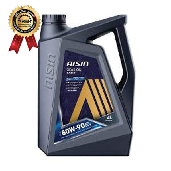 روغن ترانسفر و دیفرانسیل LSD آیسین GL5 ساخت کره حجم 4 لیتر (80w-90) برچسب دار