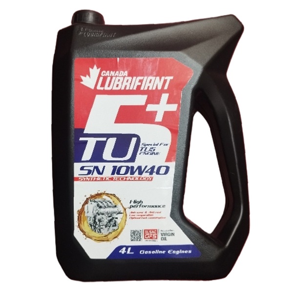 روغن موتور لوبریفنت کانادا مدل SN حجم 4 لیتر (10W-40) TU5+