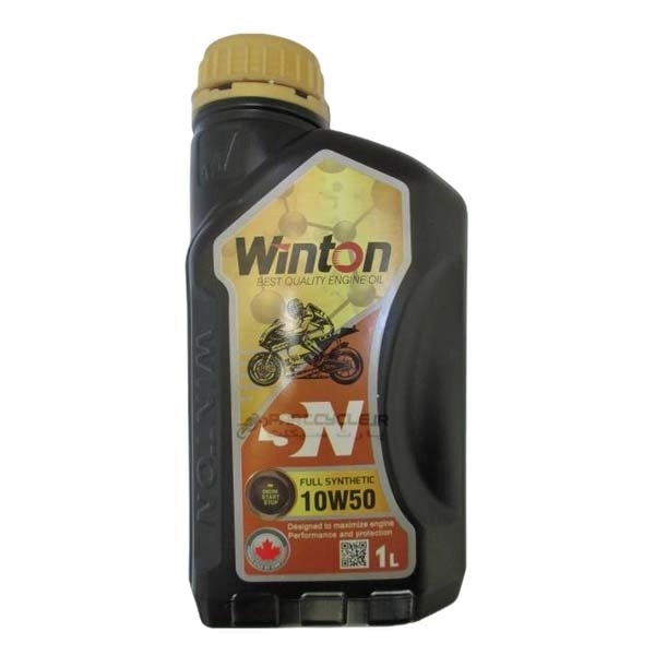 روغن موتور وینتون مدل SN JASO MA2 حجم 1 لیتر (10w-50)