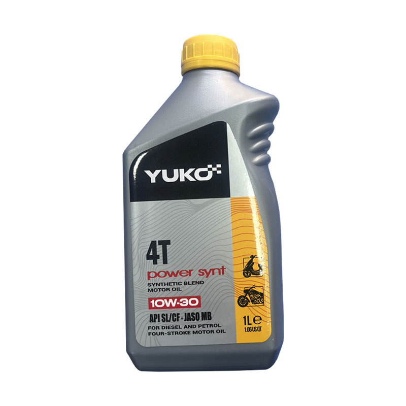روغن موتور یوکو Yuko مدل SL JASO MB حجم 1 لیتر (10w-30) ساخت اوکراین