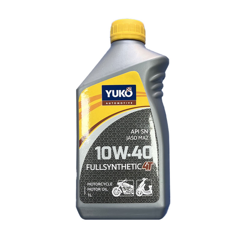 روغن موتور یوکو Yuko مدل SN JASO MA2 حجم 1 لیتر (10w-40) ساخت اوکراین