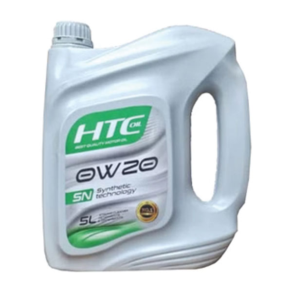 روغن موتور اچ تی سی HTC مدل SN حجم 5 لیتر (0W-20)