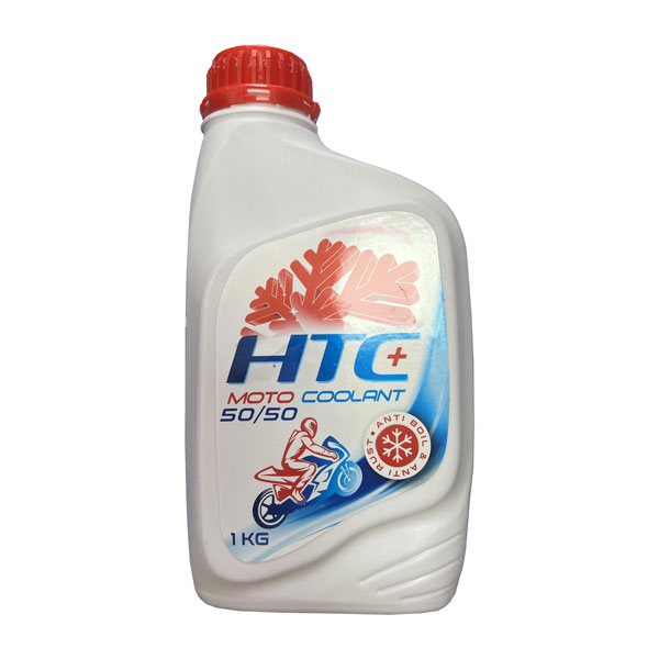 کولانت موتور سیکلت HTC حجم 1 لیتر (قرمز)