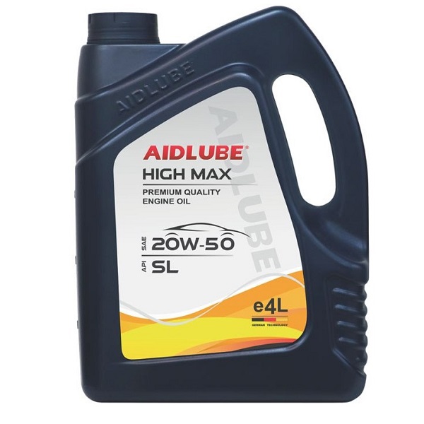 روغن موتور ایدلوب Aidlube مدل API SL حجم 4 لیتر (20w-50)