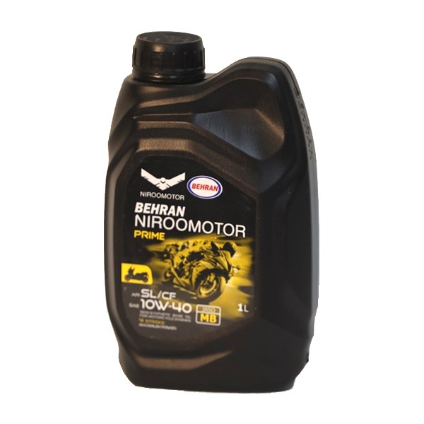 روغن موتور بهران نیرو موتور مدل Prime SL JASO MB حجم 1 لیتر (10W-40)
