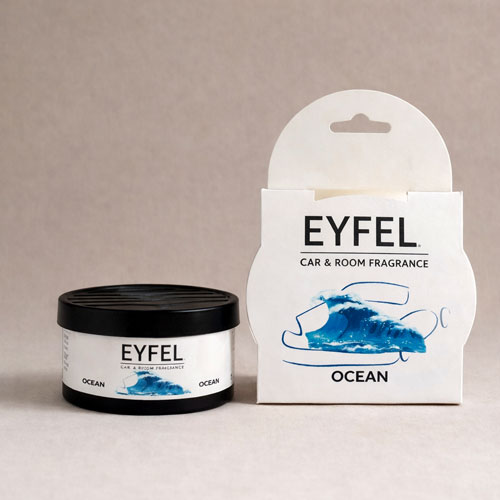 خوشبو کننده خودرو ایفل کنسروی رایحه اقیانوس ساخت ترکیه