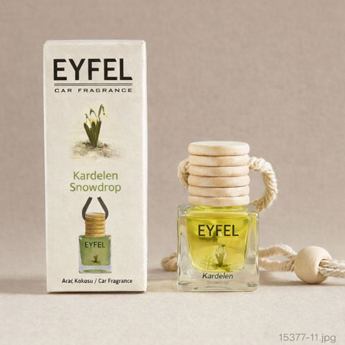 خوشبو کننده خودرو ایفل رایحه گل‌یخ ساخت ترکیه