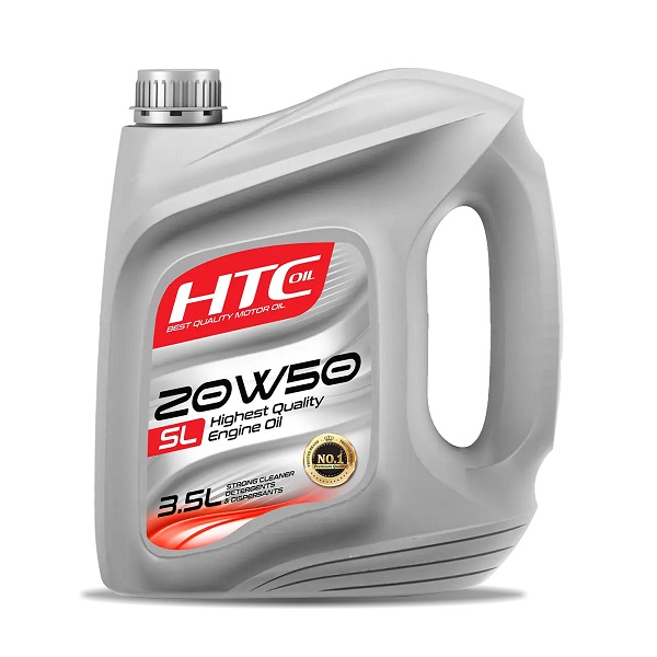 روغن موتور اچ تی سی HTC مدل SL حجم 3.5 لیتر (20W-50)