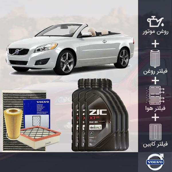 کیت کامل ولوو C70 طلائی
