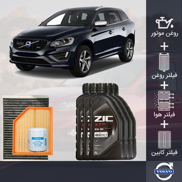 کیت کامل ولوو XC60 طلائی