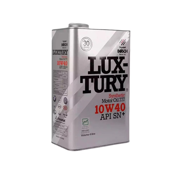 روغن موتور بوش مدل لاکچری SN Plus حجم 4 لیتر (10w-40)