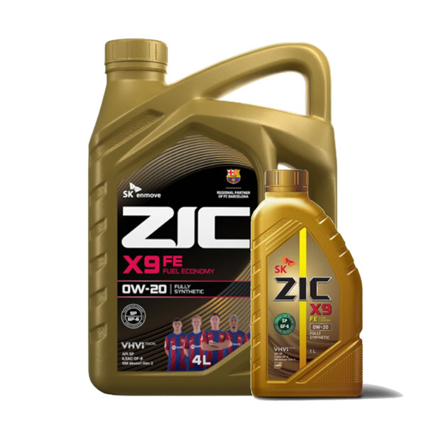 روغن موتور زیک SK ZIC مدل X9 API SP حجم 5 لیتر (0w-20)
