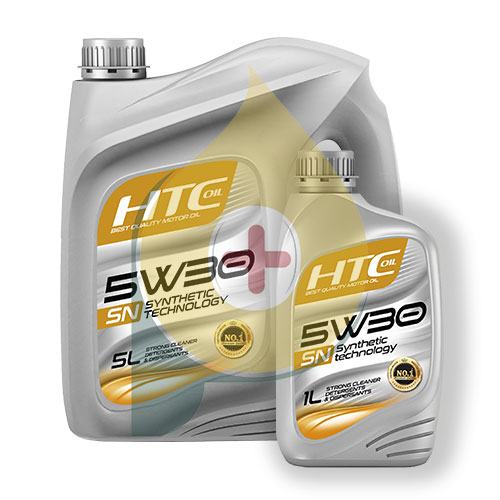 روغن موتور اچ تی سی HTC مدل SN حجم 6 لیتر (5W-30)