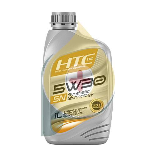 روغن موتور اچ تی سی HTC مدل SN حجم 1 لیتر (5W-30)