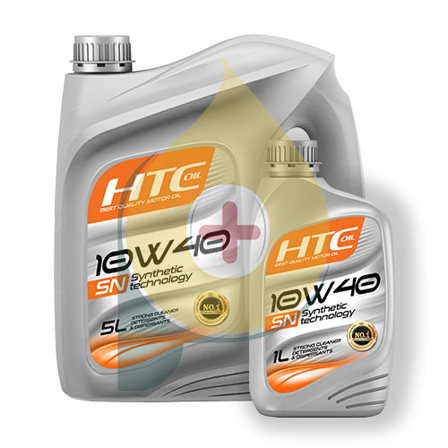 روغن موتور اچ تی سی HTC مدل SN حجم 6 لیتر (10W-40)