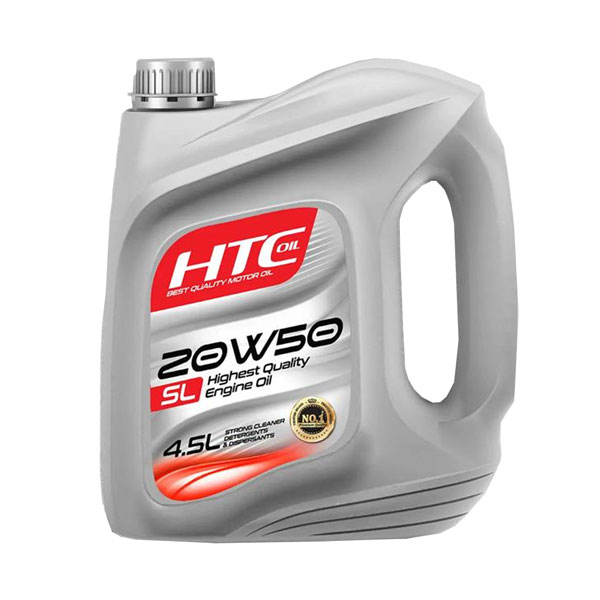 روغن موتور اچ تی سی HTC مدل SL حجم 4.5 لیتر (20W-50)