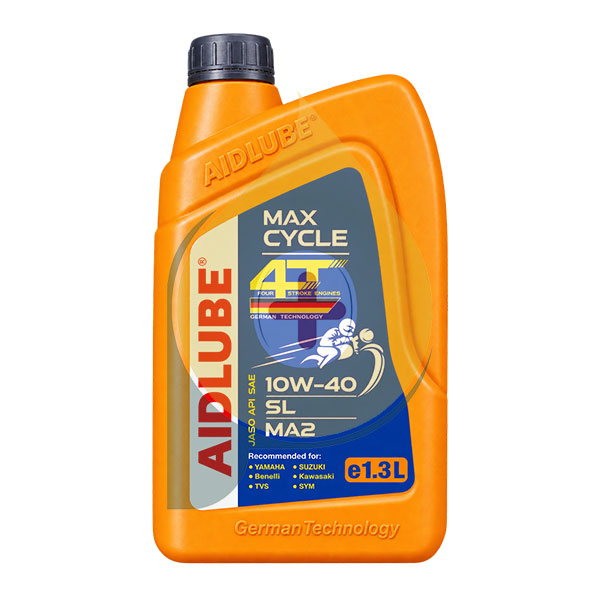 روغن موتور ایدلوب Aidlube مدل SL JASO MA2 حجم 1300 سی سی (10w-40)