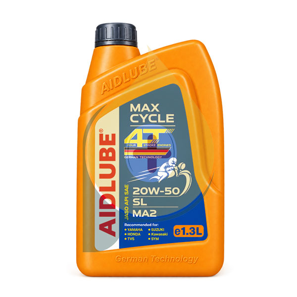 روغن موتور ایدلوب Aidlube مدل SL JASO MA2 حجم 1300 سی سی (20w-50)