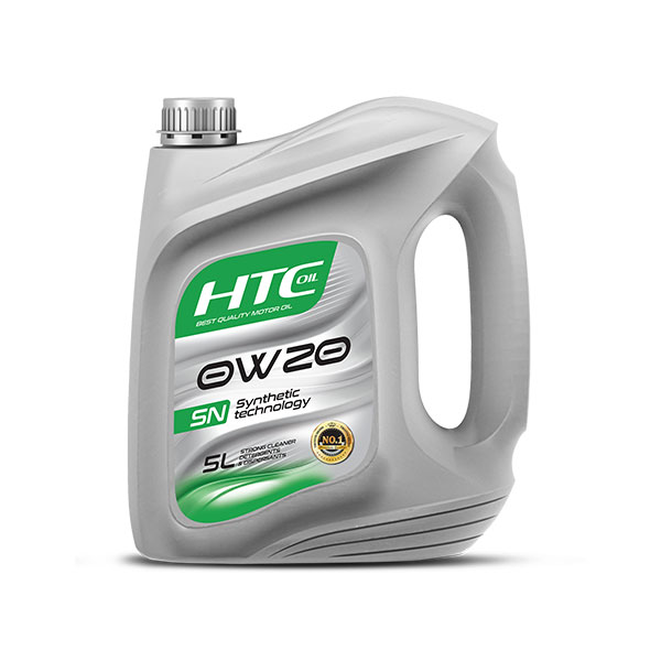 روغن موتور اچ تی سی HTC مدل SN حجم 5 لیتر (0W-20)